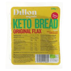 Dillon Organic Original Flax Keto Bread - 6 x 250g (BT447)