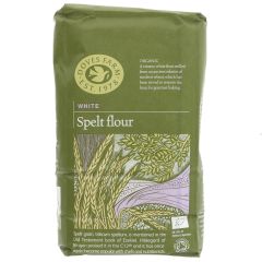 Doves Farm  Spelt Flour White Organic - 5 x 1kg (FG071)