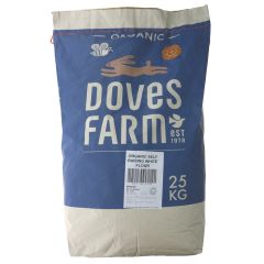 Doves Farm White flour - self raising organic - 25 kg (FG497)