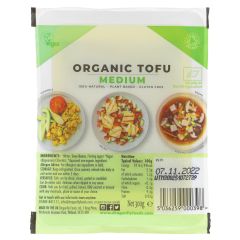 Dragonfly organic Medium Firm Natural Tofu - 5 x 300g (CV431)