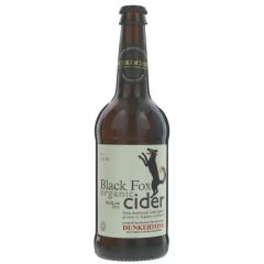 Dunkertons Black Fox Organic Cider - 12 x 500ml (RT041)