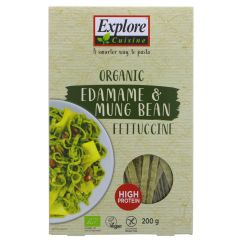 Explore Cuisine Edamame & Mung Bean Fettuccine - 6 x 200g (WT093)