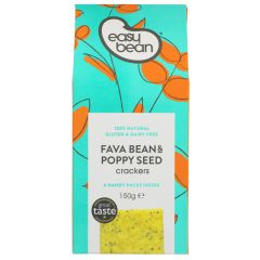Easy Bean Fava Bean & Poppy Seed - 8 x 150g (BT304)
