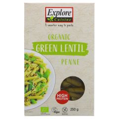 Explore Cuisine Green Lentil Penne - 6 x 250g (WT143)