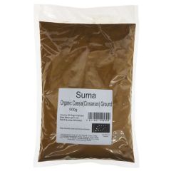 Bulk Milled Spices - Organic Cassia Cinnamon Ground - organic - 500g (HE707)