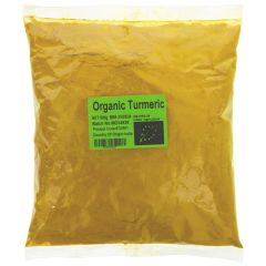 Bulk Milled Spices - Organic Turmeric - Organic - 500g (HE732)