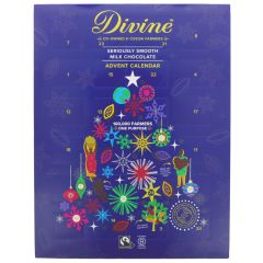 Divine Milk Chocolate Advent Calendar - 12 x 85g (KB537)
