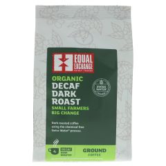 Equal Exchange Dark Roast Decaffeinated - 8 x 200g (TE325)