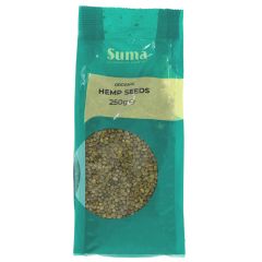 Suma Hemp Seeds - organic - 6 x 250g (NU272)