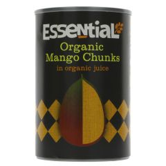 Essential Trading Mango Chunks in organic Juice - 6 x 400g (KJ263)