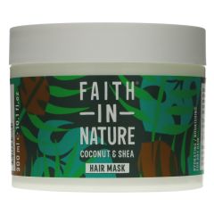 Faith In Nature Hair Mask Coconut & SheaButter - 6 x 300ml (DY541)
