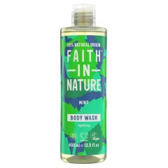 Faith In Nature Body Wash - Mint - 6 x 400ml (DY474)
