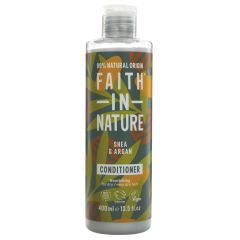 Faith In Nature Conditioner - Shea & Argan - 6 x 400ml (DY626)