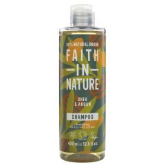 Faith In Nature Shampoo - Shea & Argan - 6 x 400ml (DY625)
