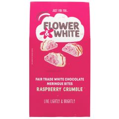 Flower & White Raspberry Crumble Bites Box - 6 x 120g (WS025)