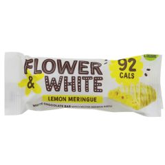 Flower & White Lemon Meringue Bar - 12 x 20g (KB766)