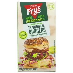 Frys Traditional Burgers - 10 x 320g (XL004)