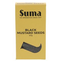Suma Mustard Seeds - black - 6 x 50g (HE149)