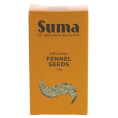 Suma Fennel Seeds - organic - 6 x 40g (HE073)
