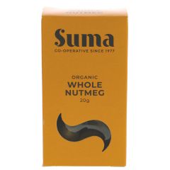 Suma Whole Nutmeg - organic - 6 x 20g (HE091)