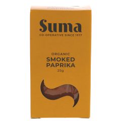 Suma Smoked Paprika - organic - 6 x 25g (HE094)