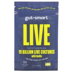 Gut-smart LIVE 19 Billion Live Cultures - 60 caps (VM370)