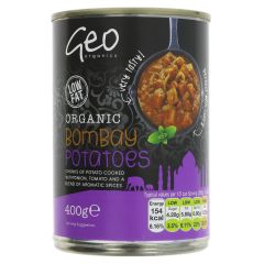 Geo Organics Organic Bombay Potatoes - 6 x 400g (VF074)