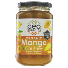 Geo Organics Mango Chutney - Organic - 6 x 370g (KJ573)