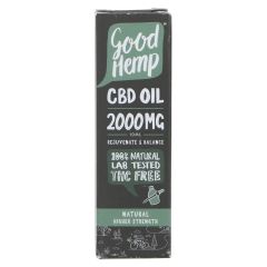 Good Hemp CBD Oil - Natural - 1 x 10ml (VM225)