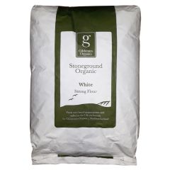 Gilchesters Organics Strong White Flour - S/ground - 15 kg (FG109)