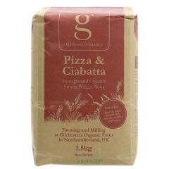 Gilchesters Organics Pizza & Ciabatta Wheat Flour - 6 x 1.5kg (FG014)