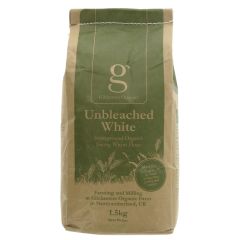 Gilchesters Organics Strong White Wheat Flour  - 6 x 1.5kg (FG006)