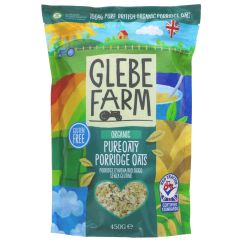 Glebe Farm Porridge Oats GF - 6 x 450g (MX106)