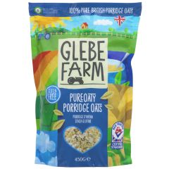 Glebe Farm Porridge Oats GF - 6 x 450g (FX037)