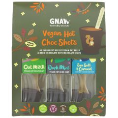 Gnaw Vegan Hot Choc Shot Gift Set - 6 x 120g (ZX513)