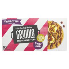 Griddle Choc-Chip Protein Waffles - 8 x 200g (XL342)
