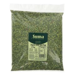 Suma Green Split Peas - organic - 3 kg (PU162)