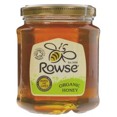 Rowse Organic Honey - Clear - 6 x 340g (HY263)