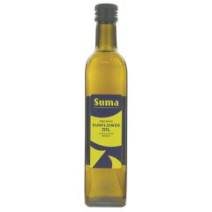 Suma Sunflower Oil - organic - 6 x 500ml (GT080)