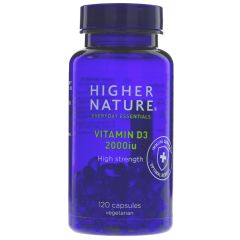 Higher Nature Vitamin D3 2000iu - 1 x 120 (VM152)