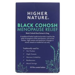 Higher Nature Black Cohosh Menopause Relief - 1 x 30 tab (MD223)