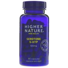 Higher Nature Serotone 5HTP 100mg - 1 x 90 (MD017)