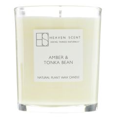 Heaven Scent Amber & Tonka Bean Candle - 6 x 180g (NF054)