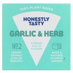 Honestly Tasty Garlic & Herb Style Cheese - 6 x 130g (CV189)