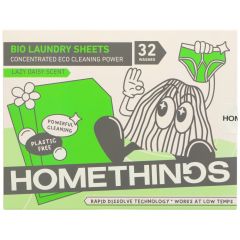 Homethings Laundry Detergent Sheets Bio - 12 x 32 sht (HJ140)