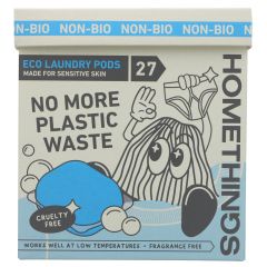Homethings Laundry Pods Non Bio 27 Pack - 8 x 27 pods (HJ128)