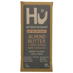 Hu Almond Butter Crispy Dark Bar - 12 x 60g (KB674)
