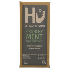 Hu Crunchy Mint Dark Chocolate - 12 x 60g (KB678)