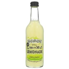Hullabaloos Drinks Still Lime & Mint Lemonade - 12 x 330ml (JU146)