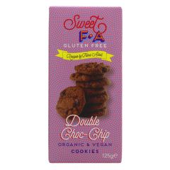 Sweet Fa Double Choc Chip Cookies - 12 x 125g (BT359)